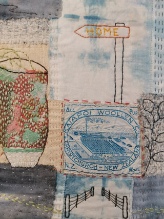 Textile Collage Workshop - Stitch Stories
