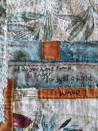 Textile Collage Workshop - Stitch Stories
