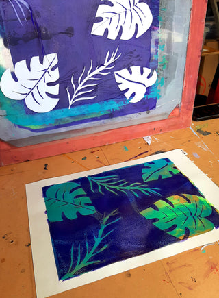 Screen Printing Workshop - Create Fabulous Screen Prints on Fabric or Paper