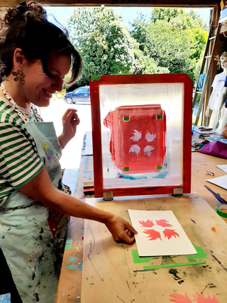 Screen Printing Workshop - Create Fabulous Screen Prints on Fabric or Paper