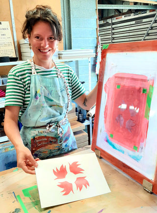 Screen Printing Workshop - Create Fabulous Screen Prints on Fabric or Paper