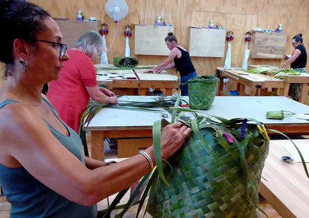 Harakeke (NZ Flax) Weaving Workshop - Beginner Journey – NZ Textile ...