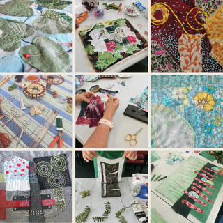 Create Your Own Bespoke Textile Collage Workshop with Sally Reynolds