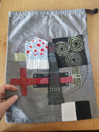 Textile Collage Workshop - Introduction to Contemporary Stitch