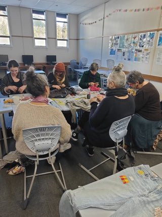 Slow Fashion Workshop - Visible Mending with a Speedweve Darning Loom