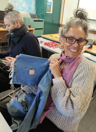 Slow Fashion Workshop - Visible Mending with a Speedweve Darning Loom